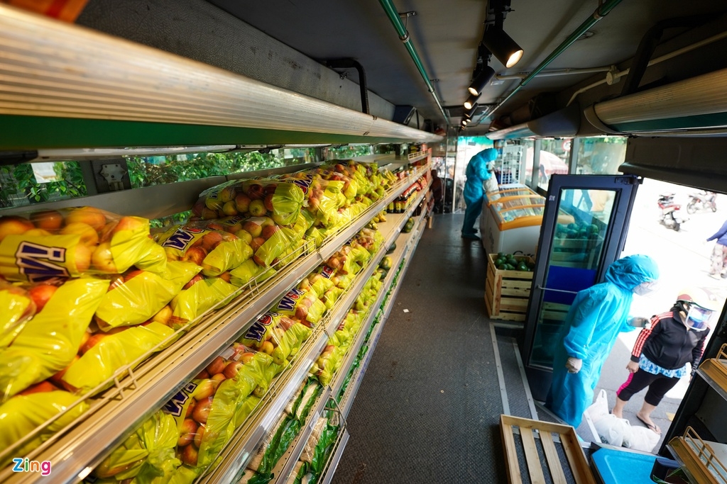 Supermarket Bus - New Initiative For Shoppers During Covid Time Supermarket Bus New Initiative For Shoppers During Covid Time