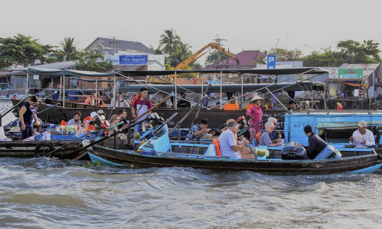 Cai Rang floating Market Listed a world's Must-visit Destinations Cai Rang floating Market Listed a world's Must-visit Destinations