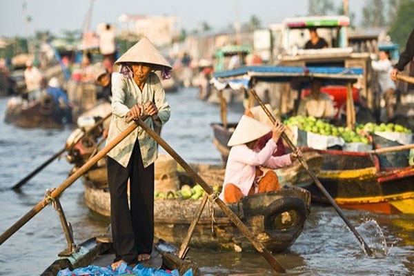 Cai Rang floating Market Listed a world's Must-visit Destinations Cai Rang floating Market Listed a world's Must-visit Destinations