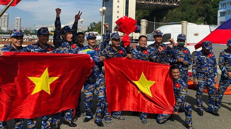Vietnam People's Navy Team Wins Silver at Army Games 2021 Vietnam People's Navy Team Wins Silver at Army Games 2021