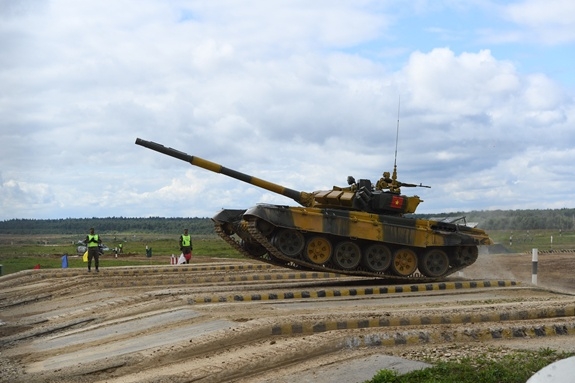 Vietnam tank team advances to 2020 Tank Biathlon final 3344 tank 1