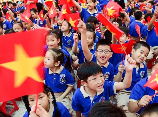 23 million students across Vietnam start the new school year Millions of Vietnamese students start new school year in unprecedented ceremony