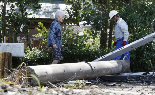 Typhoon Haishen downgraded to tropical storm, makes landfall in North Korea Typhoon Haishen downgraded to tropical storm, makes landfall in North Korea