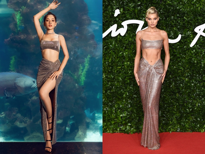 Victoria's Secret models' styles and allegedly Vietnamese celebs copycats Victoria's Secret models' styles and allegedly Vietnamese celebs copycats
