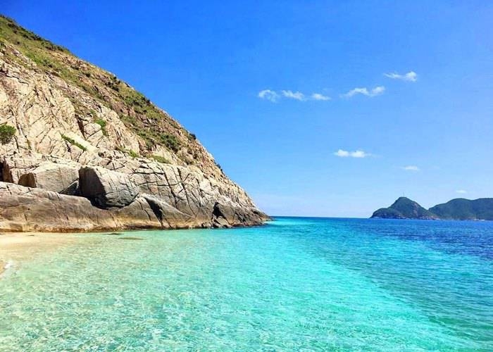 undefined Con Dao boasts pristine beaches with crystal-clear water
