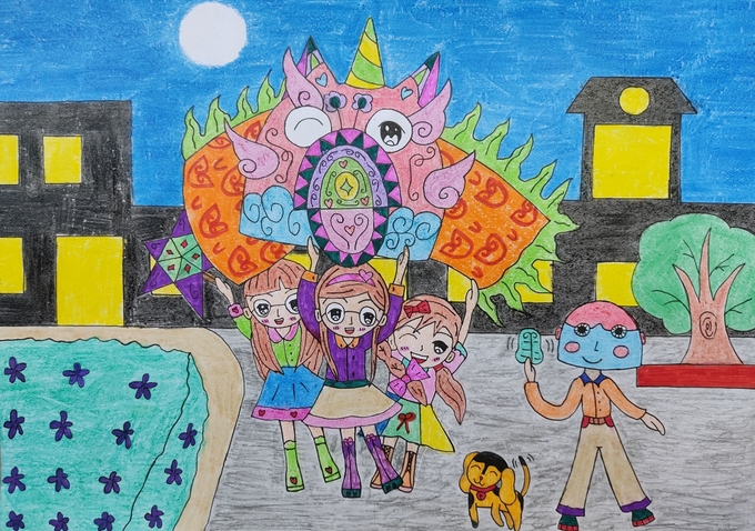 Festive Mid-Autumn vibes through children’s drawings Festive Mid-Autumn vibes through children’s drawings