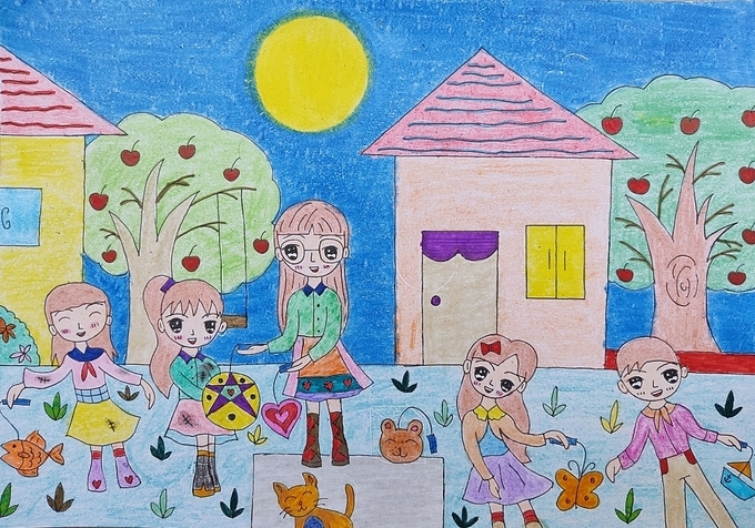 Festive Mid-Autumn vibes through children’s drawings Festive Mid-Autumn vibes through children’s drawings