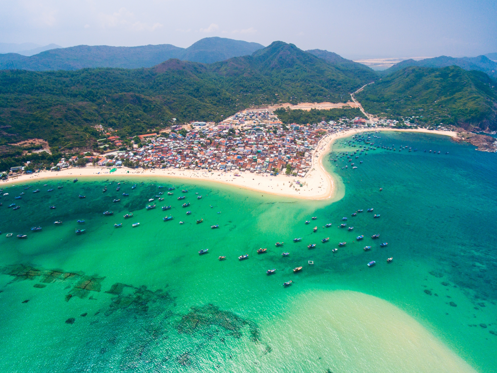 undefined A bird-eye view of Quy Nhon, southern Vietnam