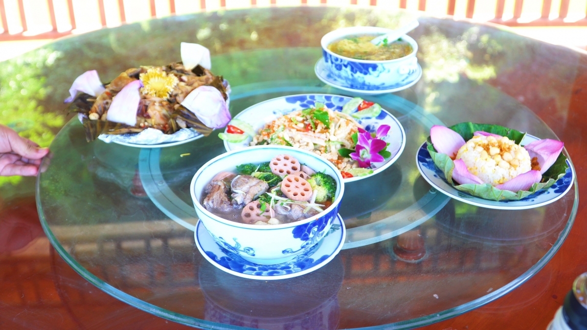 Lotus cuisine in Ninh Binh, a feast for visitors' soul Lotus cuisine in Ninh Binh, a feast for visitors' soul