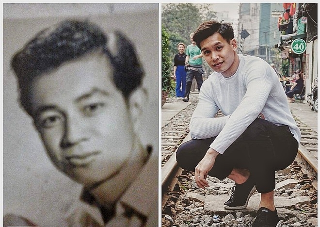 Vietnamese French adoptee reunites with biological mother after decades of separation Tan and his biological father (left) are alike like two peas in a pot (Photo courtesy of Nguyen Van Tan/ via Thanh Nien)
