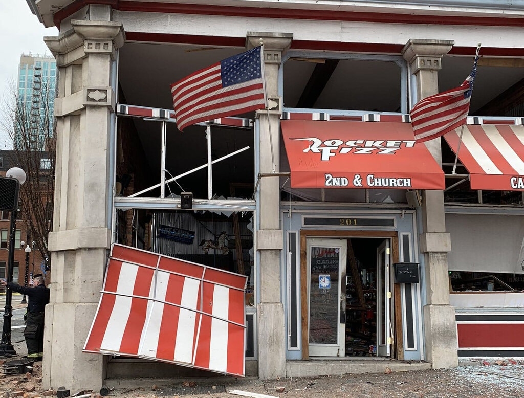 Large bomb that wrecks buildings in Nashville is ‘deliberate’ Large bomb that wrecks buildings in Nashville is ‘deliberate’