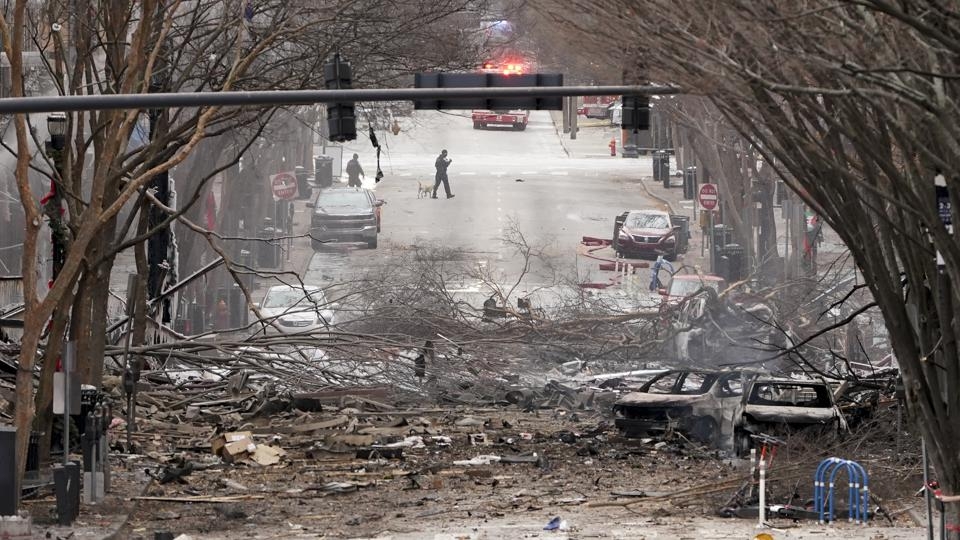 Large bomb that wrecks buildings in Nashville is ‘deliberate’ Large bomb that wrecks buildings in Nashville is ‘deliberate’