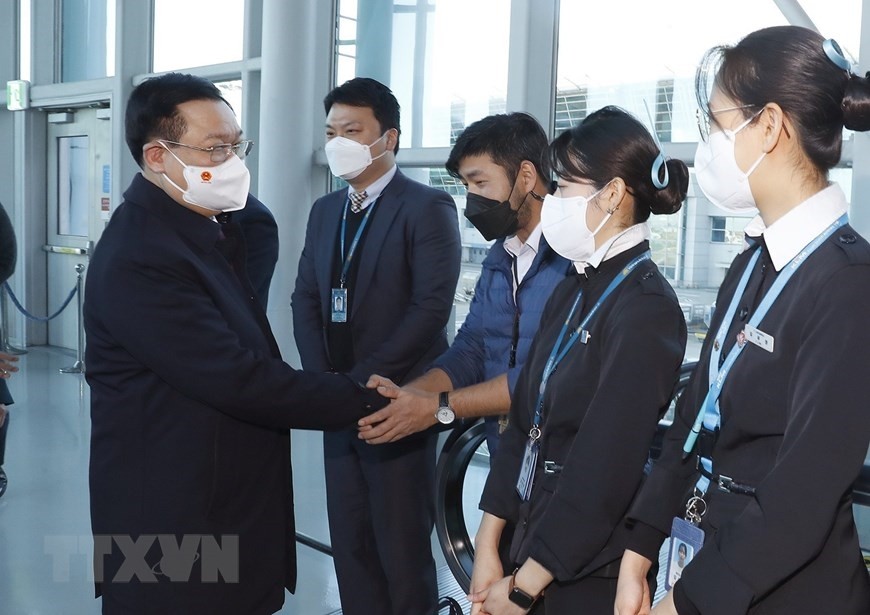 Top Vietnamese Legislator Arrives in Seoul, Beginning Official Visit to RoK Top Vietnamese Legislator Arrives in Seoul, Beginning Official Visit to RoK