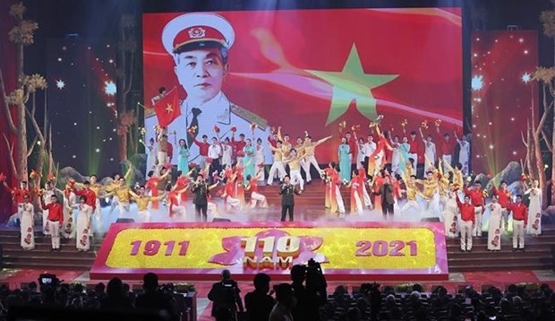 Grand Ceremony Marks 110th Birthday of General Vo Nguyen Giap Grand Ceremony Marks 110th Birthday of General Vo Nguyen Giap