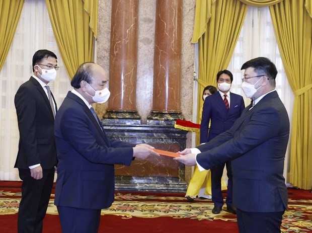 President Nguyen Xuan Phuc Receives New Foreign Ambassadors President Nguyen Xuan Phuc Receives New Foreign Ambassadors