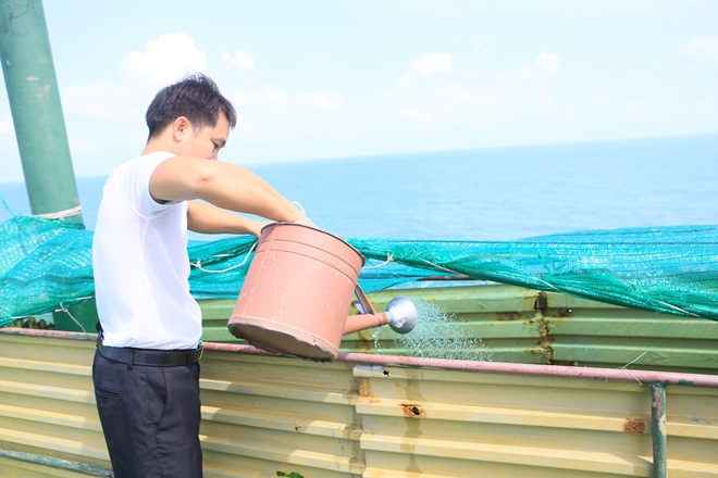 Lính nhà giàn quyết tâm 'đoạn tuyệt'… thuốc lá! linh nha gian quyet tam doan tuyet thuoc la