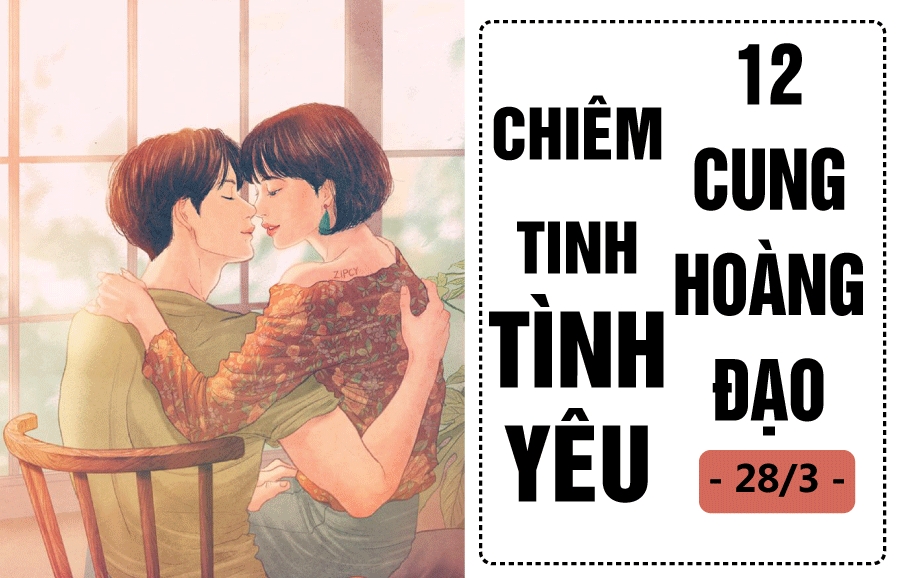 tu vi hom nay 293 ve tinh yeu cua 12 cung hoang dao bach duong tam trang that thuong