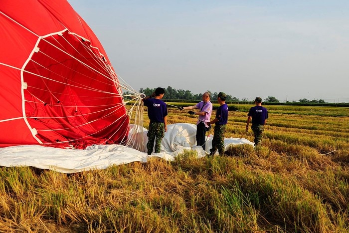 Cố đô Huế nhìn từ khinh khí cầu ngày nghỉ lễ co do hue nhin tu khinh khi cau ngay nghi le