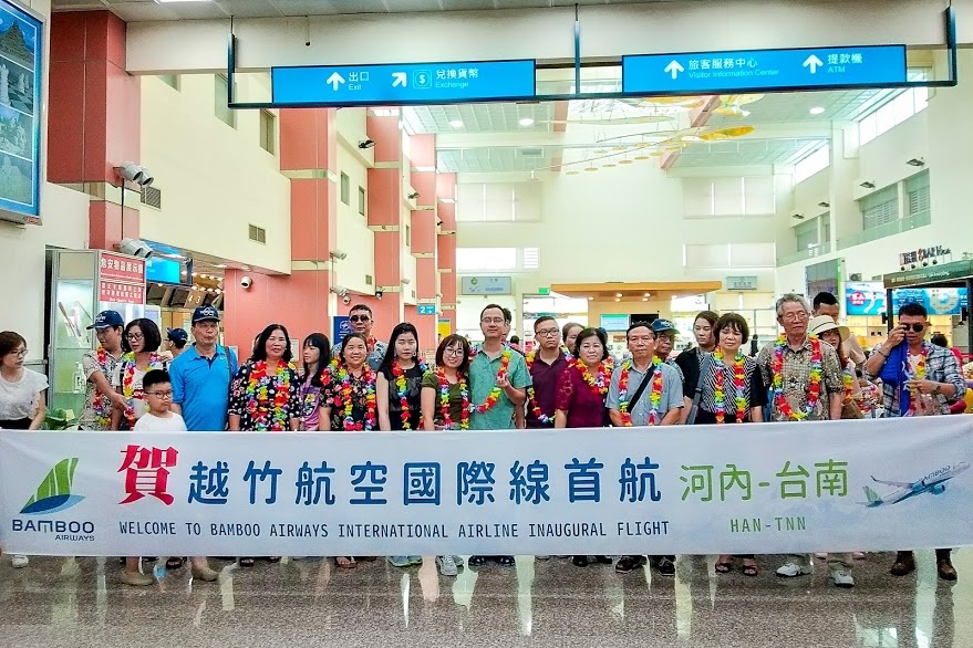 Chào đón những chuyến bay đầu tiên của Bamboo Airways đến Đài Loan chao don nhung chuyen bay dau tien cua bamboo airways den dai loan