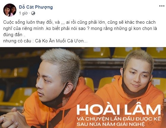 facebook sao viet hom nay 117 ho quang hieu gay soc cat phuong nhac nho hoai lam