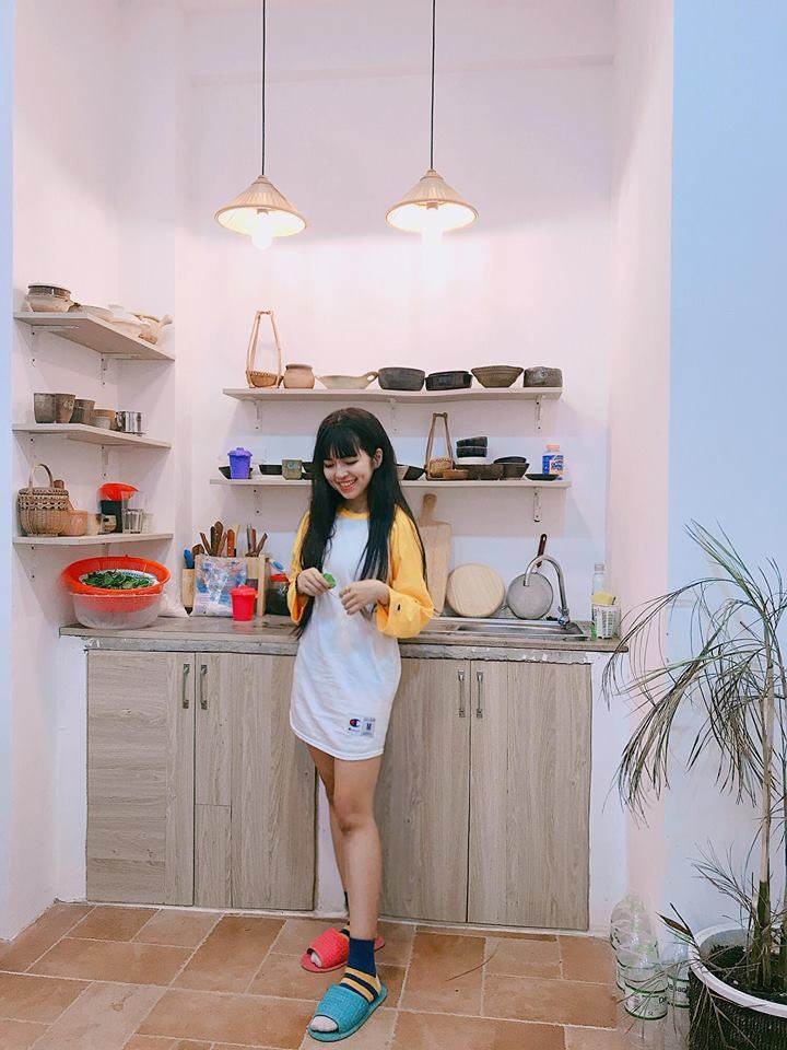 'Hot girl má lúm' Trà Long của Mắt biếc: Cô nàng nhỏ nhắn nhưng đa tài hot girl ma lum tra long cua mat biec co nang nho nhan nhung da tai
