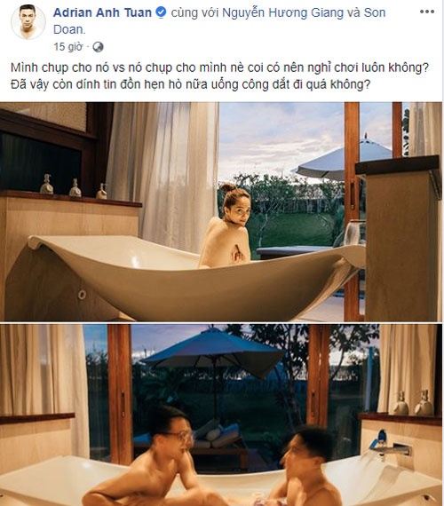 Facebook sao Việt hôm nay (26/7): Mai Thỏ bị 'ném đá', Adrian Anh Tuấn 'tố' Hương Giang Idol 'không có tâm' facebook sao viet hom nay 267 mai tho bi nem da adrian anh tuan to huong giang idol khong co tam
