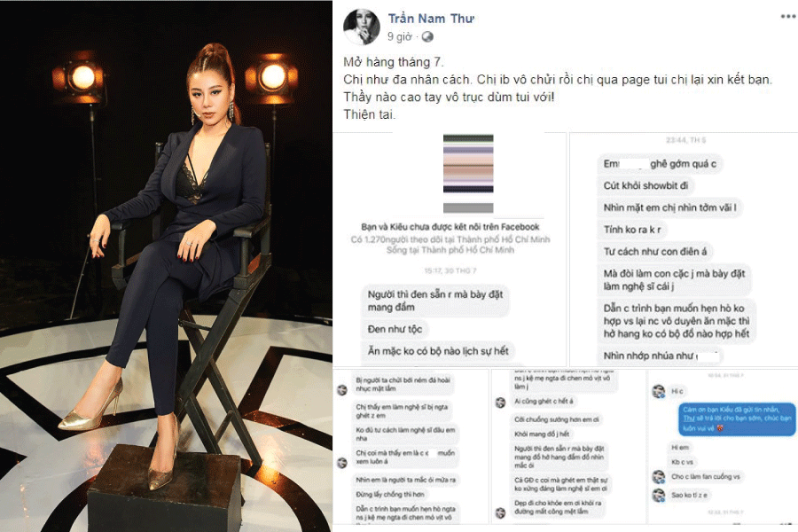 Facebook sao Việt hôm nay (2/8): Nam Thư 'dằn mặt' anti-fan, Hà Tăng khoe sắc trẻ trung facebook sao viet hom nay 28 nam thu dan mat anti fan ha tang khoe sac tre trung