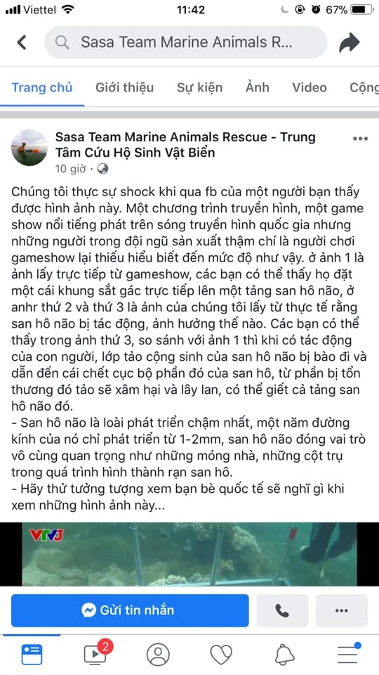 Chương trình "Cuộc đua kỳ thú" 2019 bị chỉ trích vì có hành vi phá hoại môi trường chuong trinh cuoc dua ky thu 2019 bi chi trich vi co hanh vi pha hoai sinh vat bien