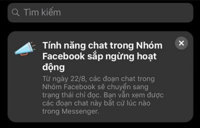 Thực hư chuyện Facebook bỏ chat nhóm Messenger thuc hu chuyen facebook bo chat nhom messenger