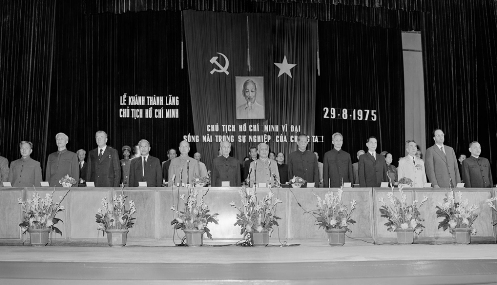 Hình ảnh hiếm về 2 năm xây dựng Lăng Chủ tịch Hồ Chí Minh hinh anh hiem ve 2 nam xay dung lang chu tich ho chi minh