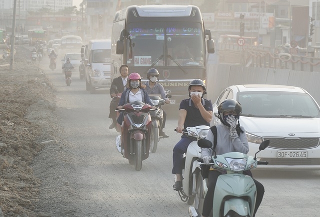Ô nhiễm không khí gia tăng, Tổng cục Môi trường khuyến cáo người dân hạn chế ra ngoài o nhiem khong khi gia tang tong cuc moi truong khuyen cao nguoi dan han che ra ngoai