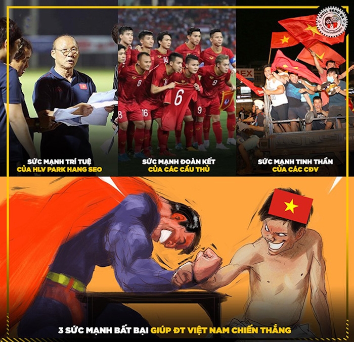 Hài hước "siêu phẩm ảnh chế" tuyển Việt Nam quyết "phá dớp" 20 năm không thắng Indonesia hai huoc sieu pham anh che tuyen viet nam quyet pha dop 20 nam khong thang indonesia
