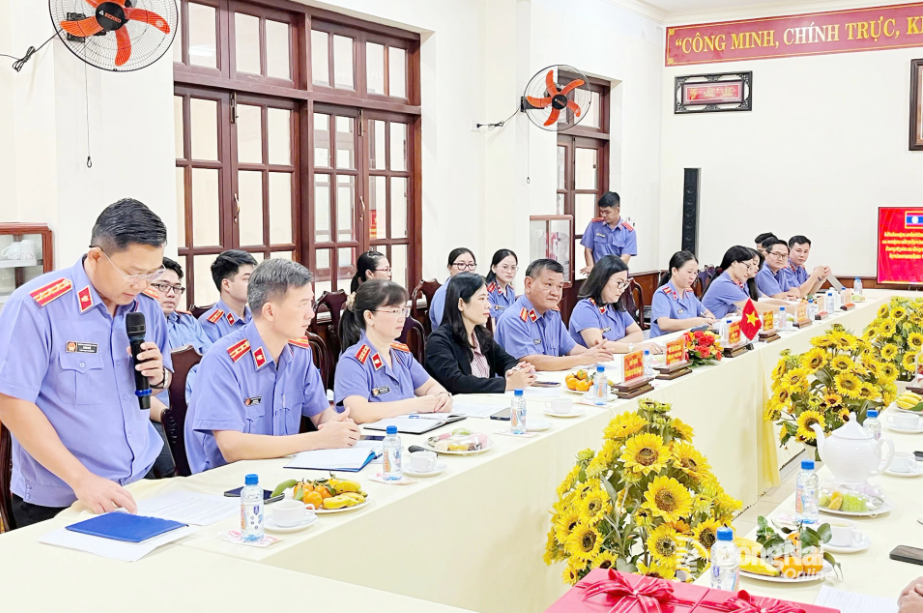 ເພີ່ມທະວີການຮ່ວມມືລະຫວ່າງຂະແໜງການໄອຍະການປະຊາຊົນຫວຽດນາມ ແລະ ລາວ