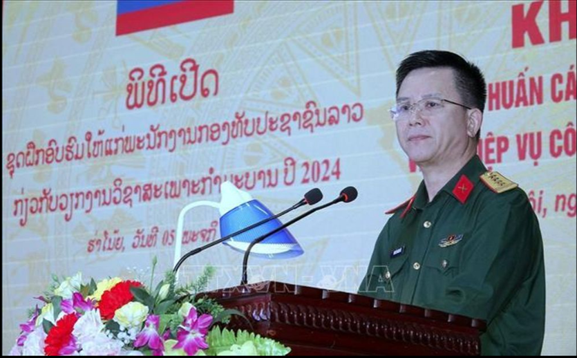 ສືບຕໍ່ມູນເຊື້ອອັນດີງາມລະຫວ່າງກອງທັບປະຊາຊົນ ຫວຽດນາມ - ລາວ ສືບຕໍ່ມູນເຊື້ອອັນດີງາມລະຫວ່າງກອງທັບປະຊາຊົນ ຫວຽດນາມ - ລາວ
