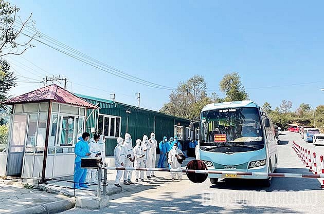 Khu vực làm thủ tục nhập cảnh tại Cửa khẩu quốc tế Tây Trang, tỉnh Điện Biên. Khu vực làm thủ tục nhập cảnh tại Cửa khẩu quốc tế Tây Trang, tỉnh Điện Biên.