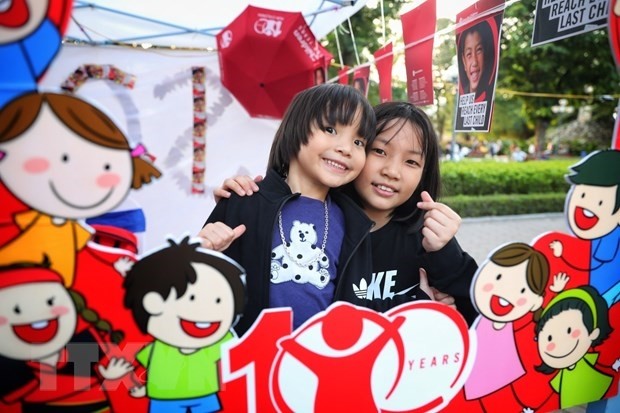 Trẻ nhỏ tham gia sân chơi tìm hiểu Công ước về Quyền trẻ em. Ảnh minh họa: TTXVN. Trẻ nhỏ tham gia sân chơi tìm hiểu Công ước về Quyền trẻ em. Ảnh minh họa: TTXVN.