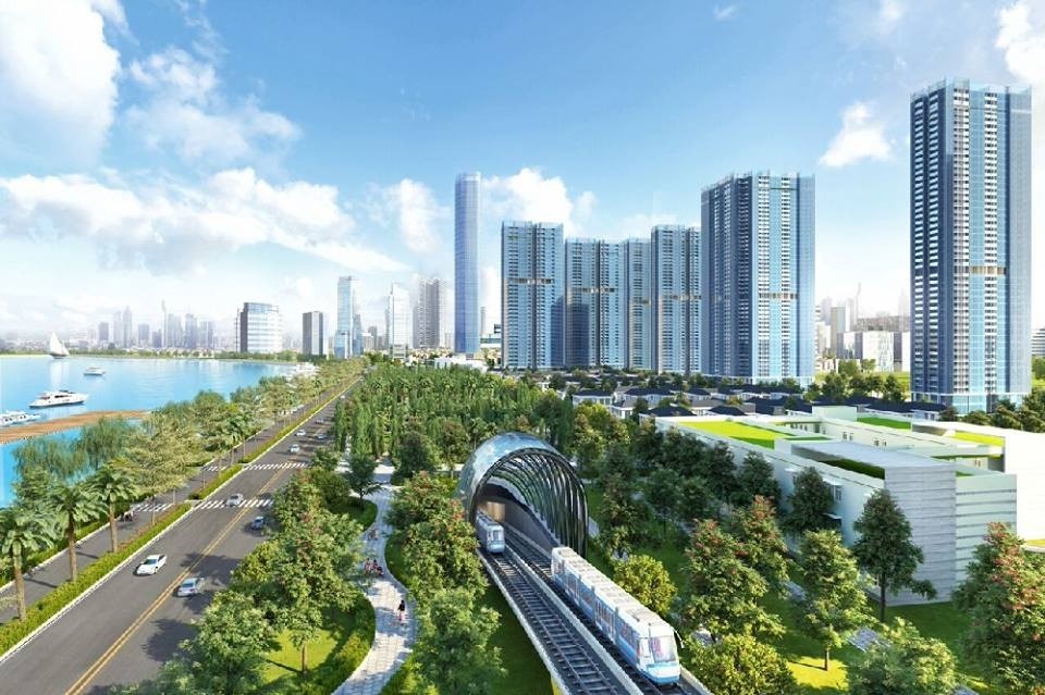 Các tuyến Metro thuộc không gian ngầm Hà Nội. 