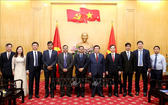Thúc đẩy hợp tác giữa Học viện Chính trị Quốc gia Hồ Chí Minh và các đối tác Ấn Độ, Singapore Chú thích ảnh