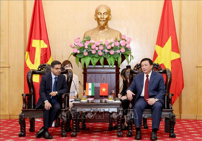 Thúc đẩy hợp tác giữa Học viện Chính trị Quốc gia Hồ Chí Minh và các đối tác Ấn Độ, Singapore Chú thích ảnh