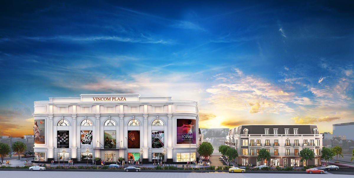 Trung tâm thương mại Vincom Plaza là lợi thế độc tôn của các dự án Vincom Shophouse. Trung tâm thương mại Vincom Plaza là lợi thế độc tôn của các dự án Vincom Shophouse.
