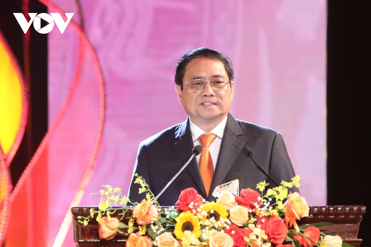 thủ tướng phạm minh chính văn hóa dân tộc là hồn cốt của mỗi dân tộc hình ảnh 1 thu tuong pham minh chinh van hoa dan toc la hon cot cua moi dan toc hinh anh 1