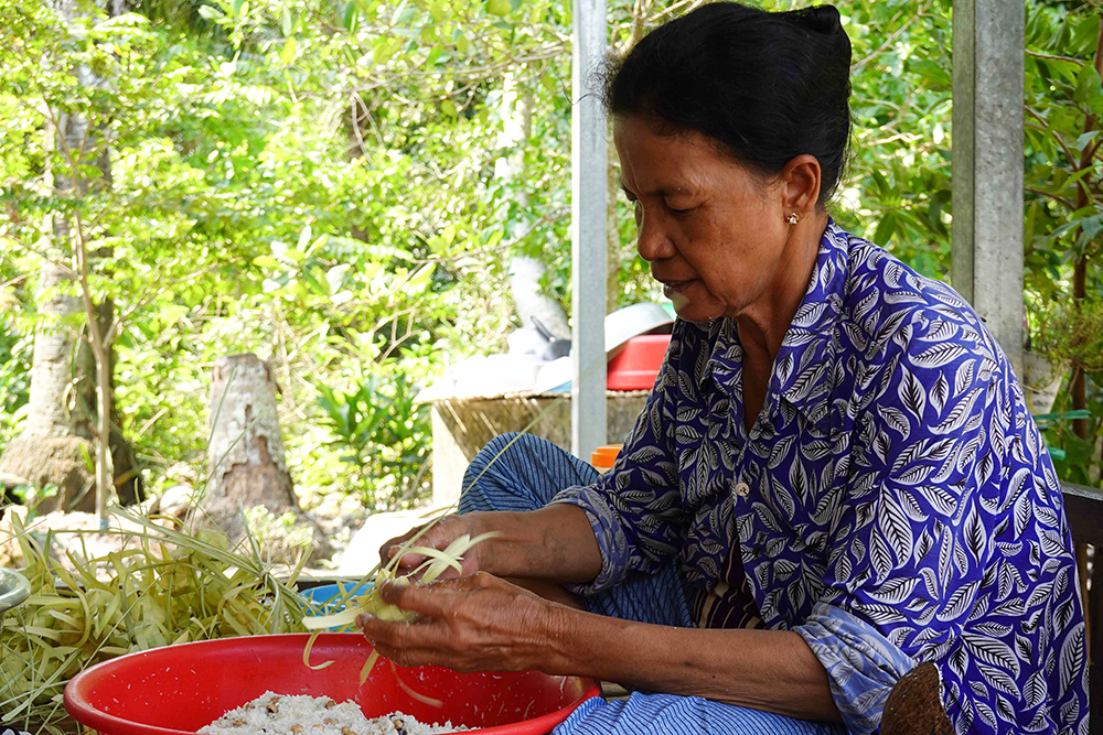 Bánh Kà tum – Nét ẩm thực độc đáo của đồng bào dân tộc thiểu số Khmer