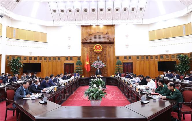 Thủ tướng Phạm Minh Chính: Bảo đảm điện năng phục vụ và phát triển kinh tế - xã hội bền vững Chú thích ảnh