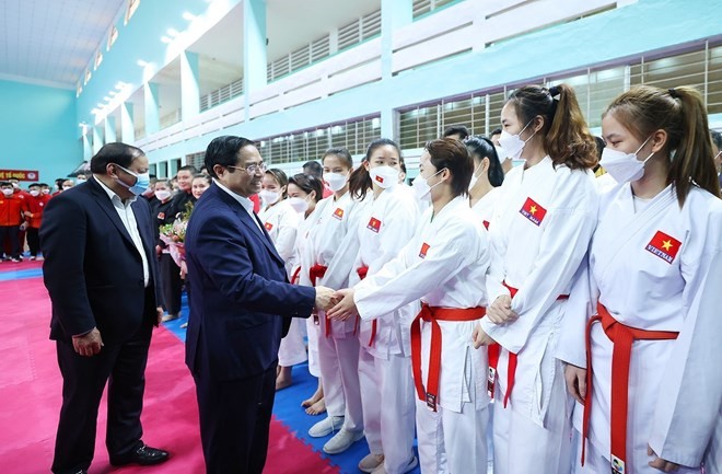 Thủ tướng: Chăm lo để VĐV, HLV có tinh thần và thể chất tốt nhất tham gia SEA Games 31 Thủ tướng: Chăm lo để VĐV, HLV có tinh thần và thể chất tốt nhất tham gia SEA Games 31