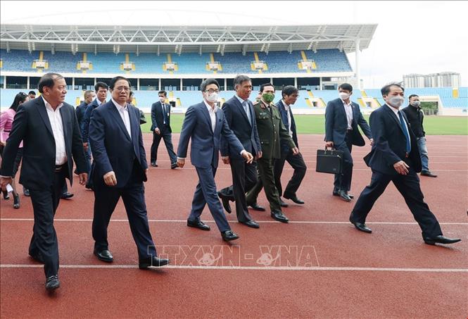 Thủ tướng: Chăm lo để VĐV, HLV có tinh thần và thể chất tốt nhất tham gia SEA Games 31 Chú thích ảnh