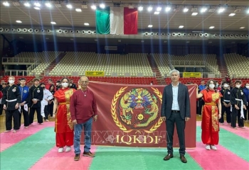 Tự hào phát triển võ thuật cổ truyền Việt Nam tại Italy