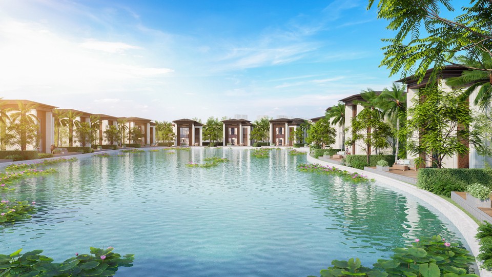 Khu biệt thự đặc biệt gồm 18 phòng tổng thống siêu sang được xây dựng theo mô hình biệt thự đơn lập. Khu biệt thự đặc biệt gồm 18 phòng tổng thống siêu sang được xây dựng theo mô hình biệt thự đơn lập.