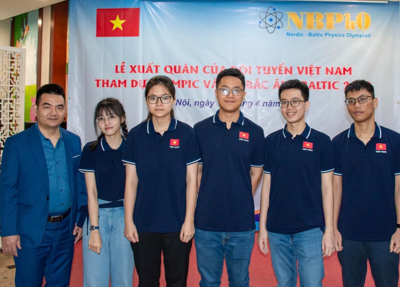 Đội tuyển Việt Nam tham dự kỳ thi Olympic Vật lý Bắc Âu - Baltic 2022. Đội tuyển Việt Nam tham dự kỳ thi Olympic Vật lý Bắc Âu - Baltic 2022.