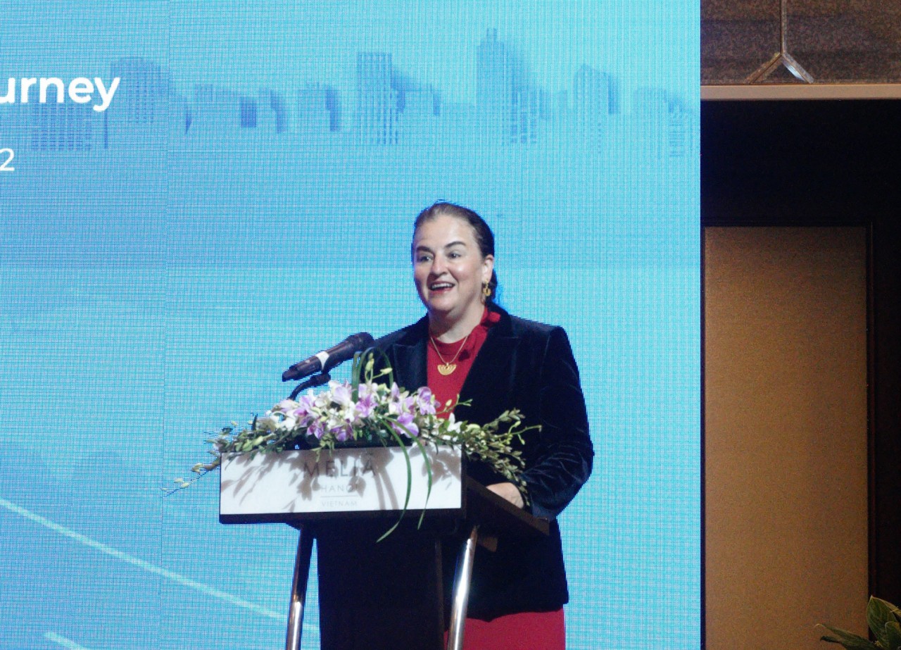 Bà Elisa Fernandez Saenz, Trưởng đại diện UN Women tại Việt Nam phát biểu tại Hội thảo (Ảnh: Thanh Thảo) Bà Elisa Fernandez Saenz, Trưởng đại diện UN Women tại Việt Nam phát biểu tại Hội thảo (Ảnh: Thanh Thảo)