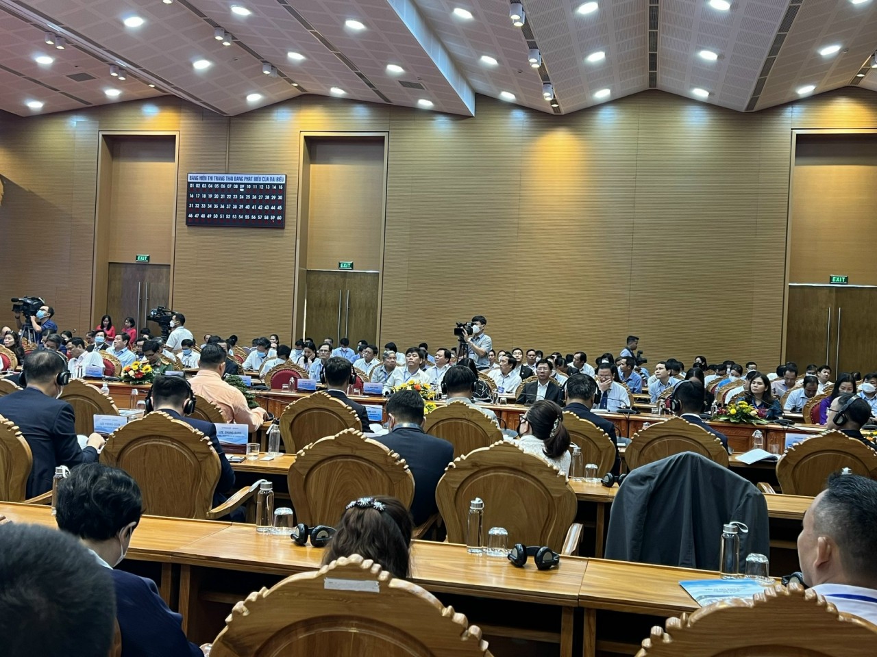 Quang cảnh buổi tọa đàm “Gặp gỡ Bình Định - Hàn Quốc 2022”. Quang cảnh buổi tọa đàm “Gặp gỡ Bình Định - Hàn Quốc 2022”.